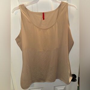 SPANX Beige Shapewear Tank Top Women’s XL Nude Thinstincts 2.0 Compression